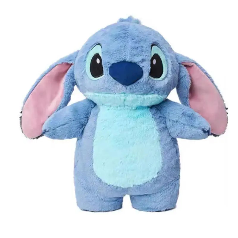 Stitch Disney Anime Winter Extra Large Plush Hot Water Bottle Women's Home Water Filling Hand Warmer Holiday Gift For Girlfriend